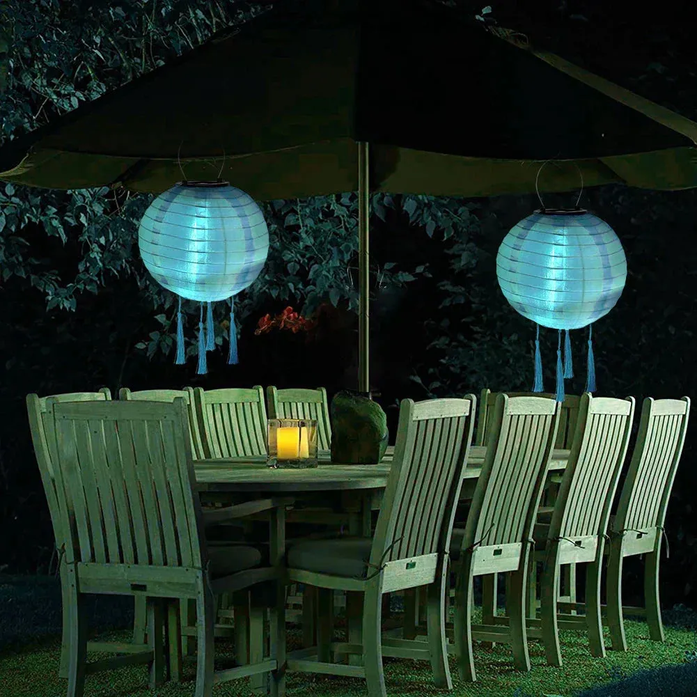 RoyaleGlow AquaGuard - Weatherproof Solar Lantern for Outdoors