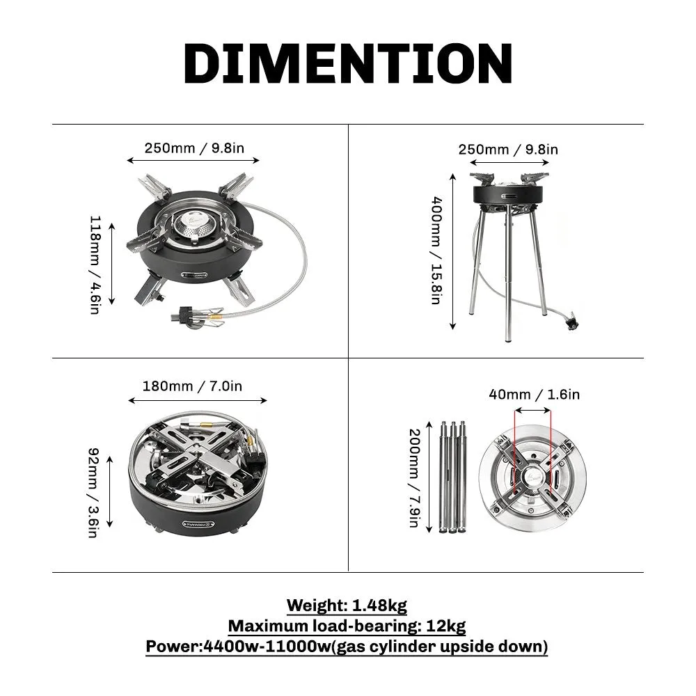 Saturn X Gas Stove