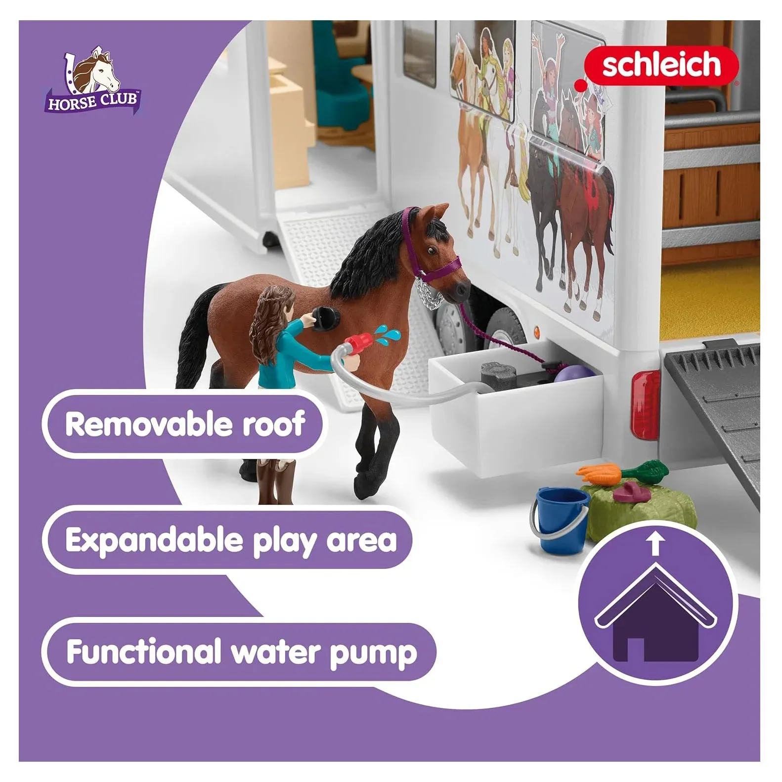 Schleich 42619 Horse Transporter Playset