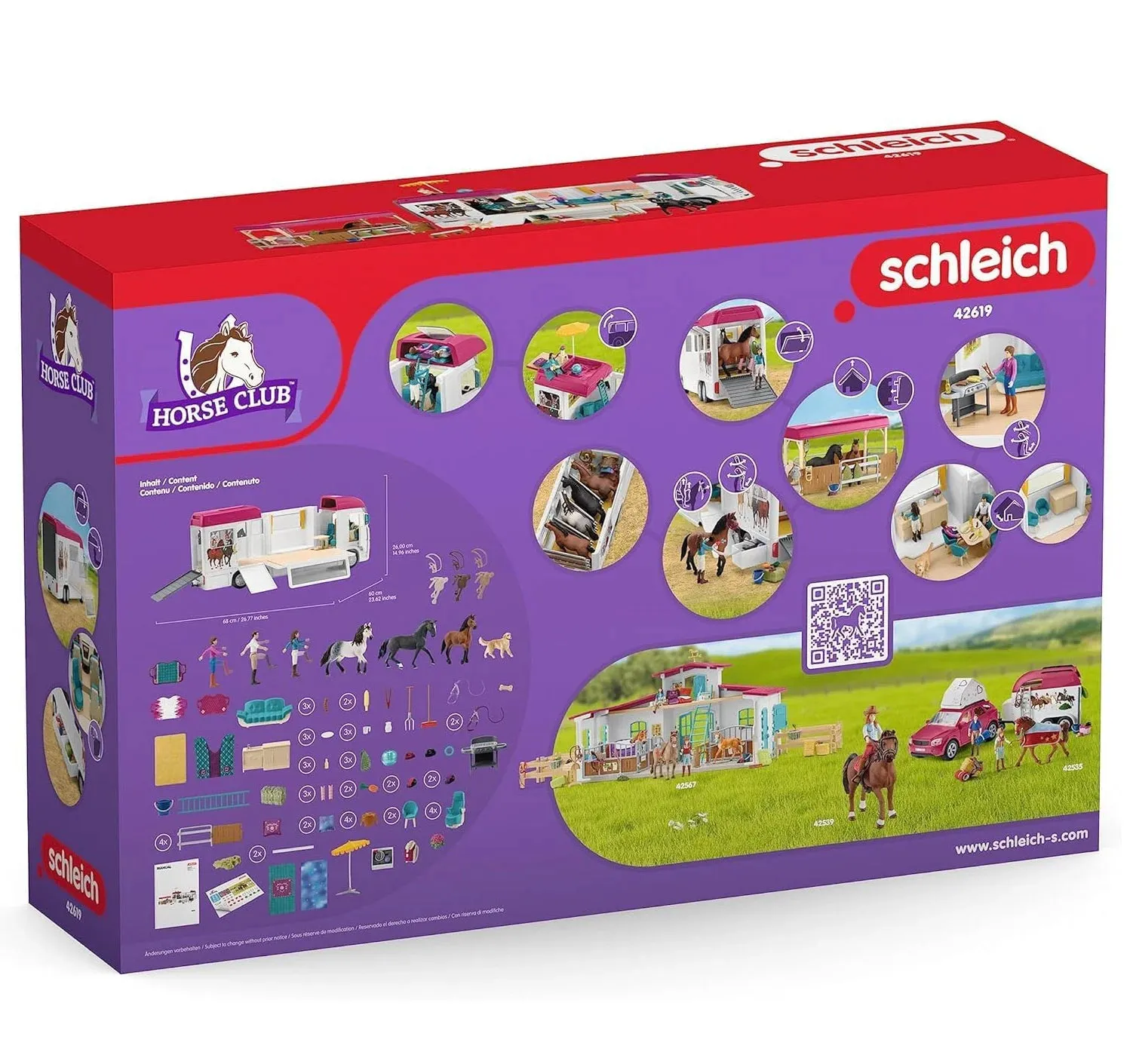 Schleich 42619 Horse Transporter Playset