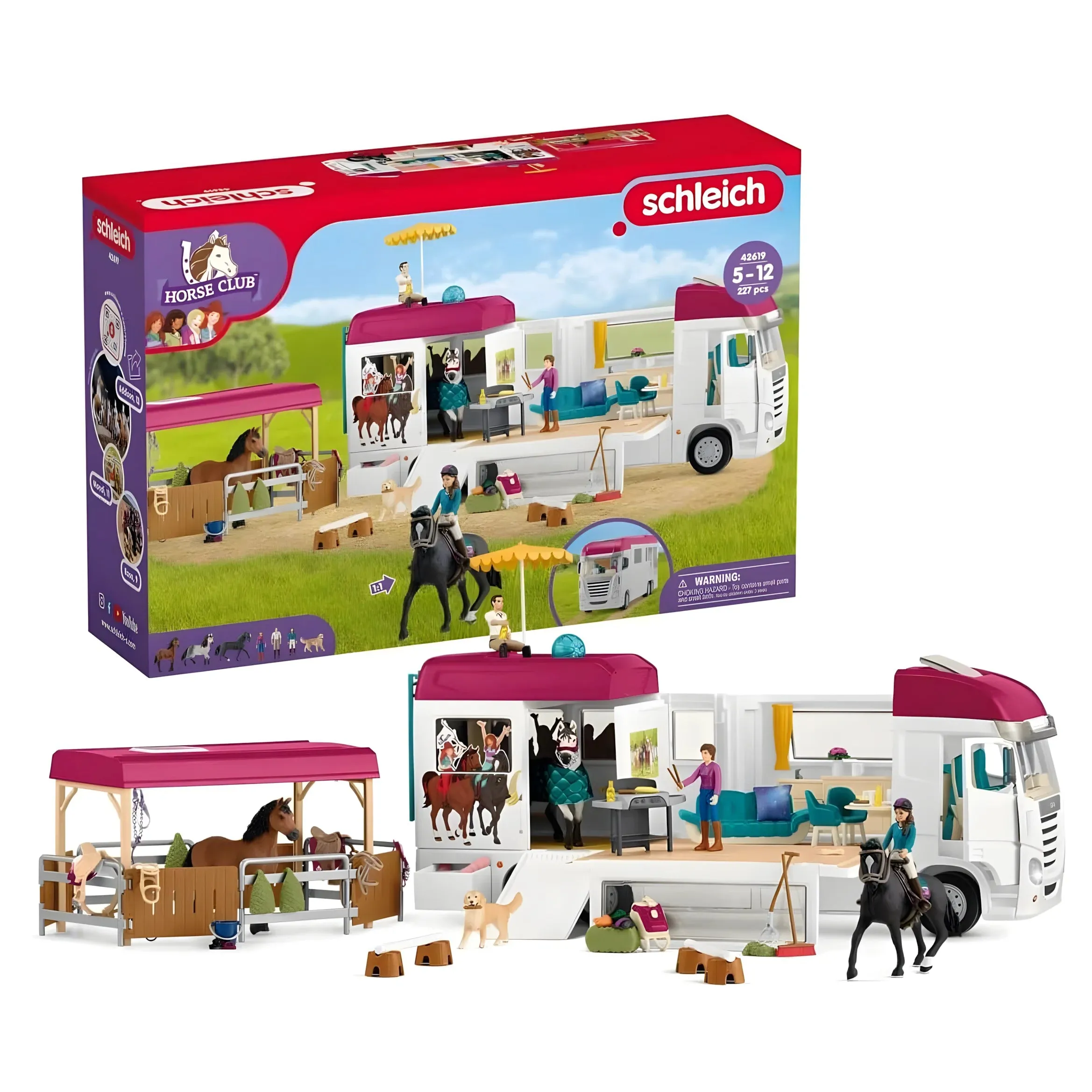 Schleich 42619 Horse Transporter Playset