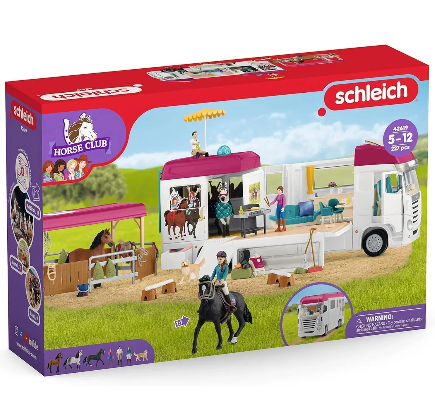 Schleich 42619 Horse Transporter Playset