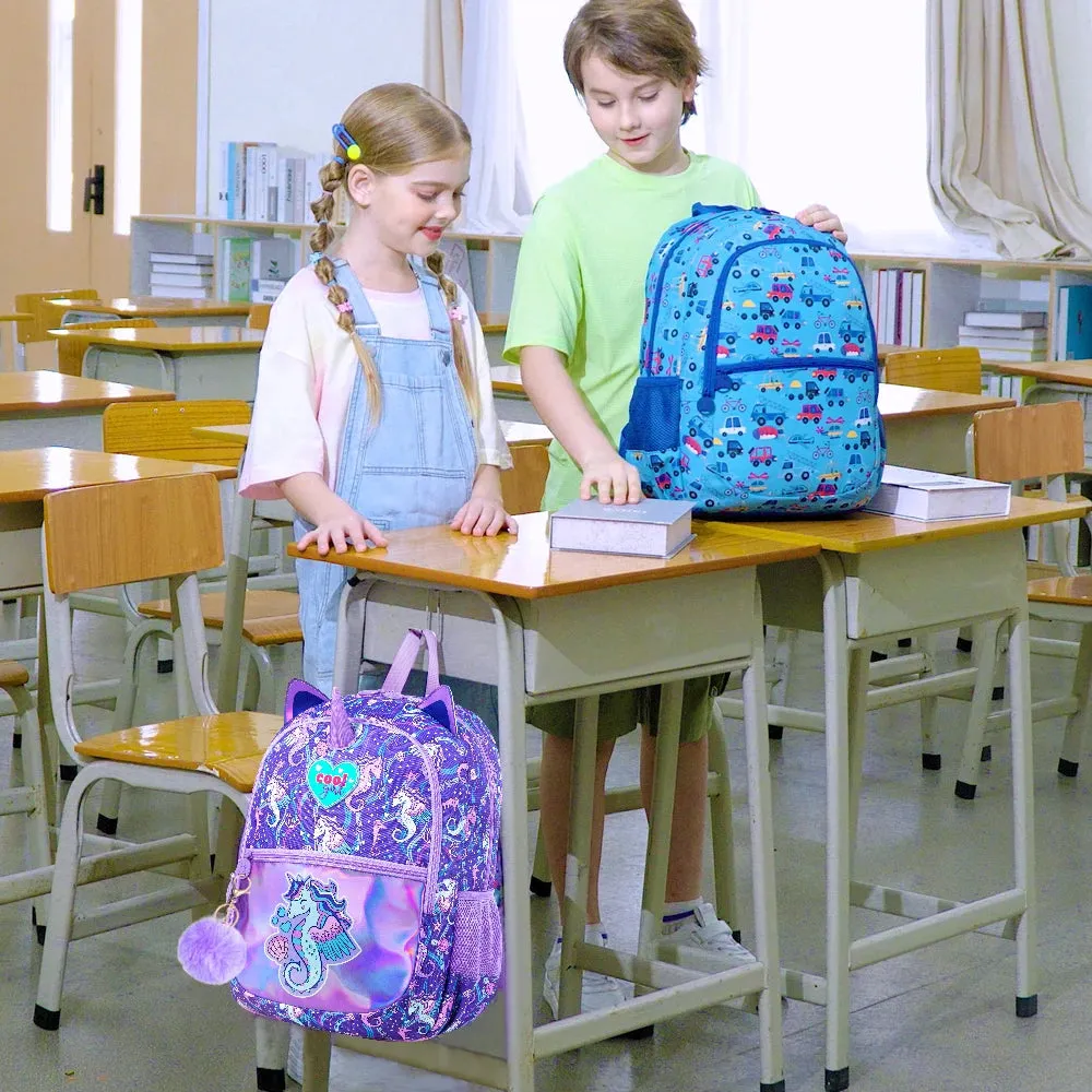 Seahorse School Bag Set