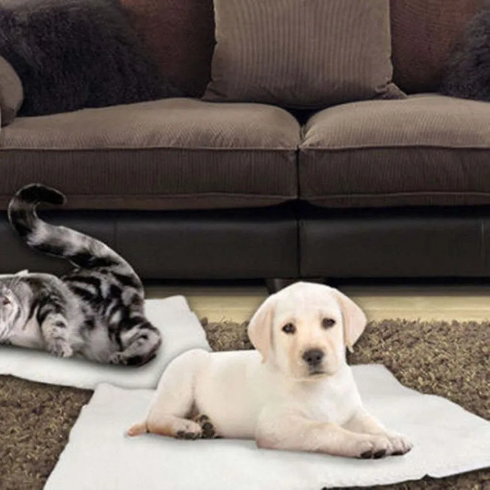 Self-Heating Dog & Cat Blanket – Thermal Washable Pet Bed for Puppies & Kittens, Super Soft & Cozy