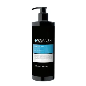 Shave Gel for Men – Fresh Cooling Scent, Non-Foaming, Razor-Glide Formula, Aloe Vera & White Tea, Moisturizes & Soothes Sensitive Skin, For All Skin Types, 19.6 fl oz