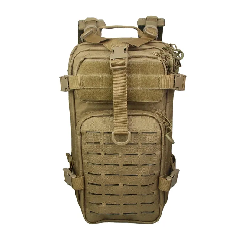 Small Tactical Backpack With Laser Cut Molle Webbing bag | 26L