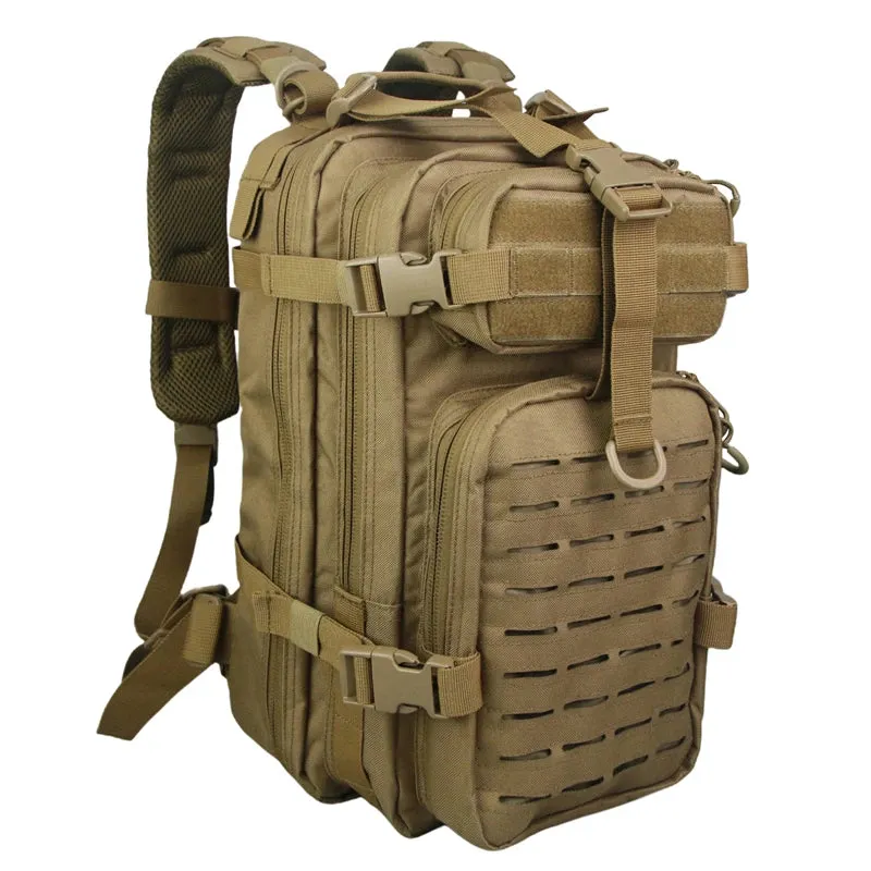 Small Tactical Backpack With Laser Cut Molle Webbing bag | 26L