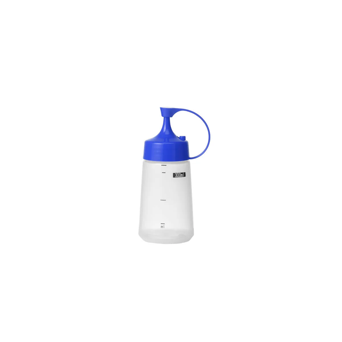 Soft Squeeze Bottle w/ Blue Cap 300ml