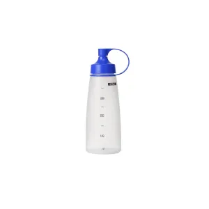 Soft Squeeze Bottle w/ Blue Cap 400ml