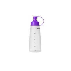 Soft Squeeze Bottle w/ Purple Cap 400ml