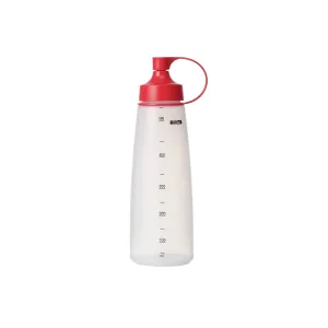 Soft Squeeze Bottle w/ Red Cap 550ml