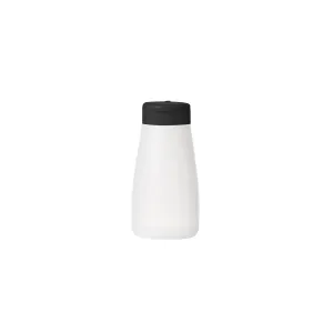 Soft Squeeze Shaker Bottle w/ Black Cap 300ml