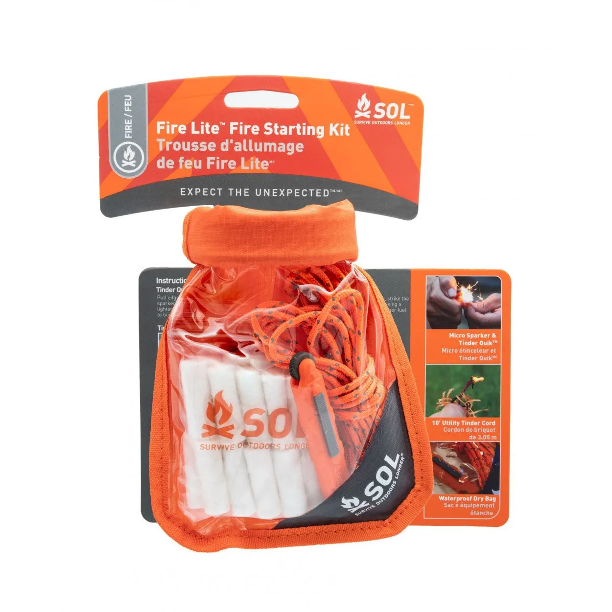 SOL Fire Lite Kit In Dry Bag