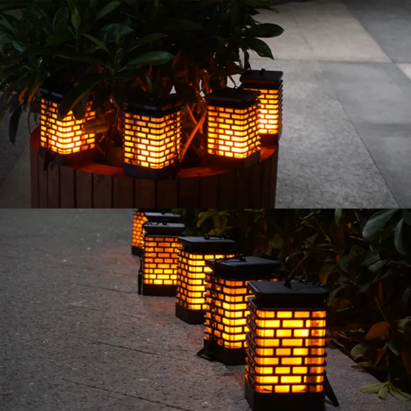 Solar Flame Flicking Lamp Lantern