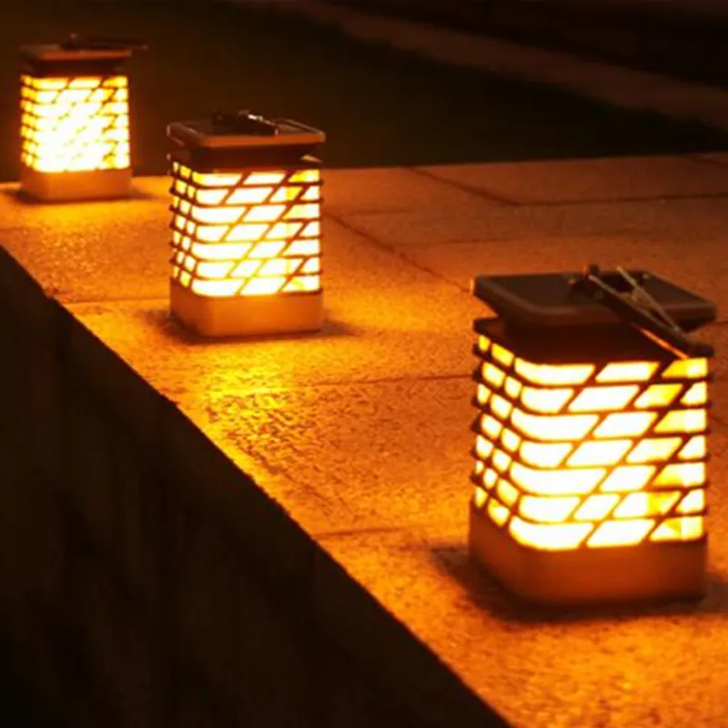 Solar Flame Flicking Lamp Lantern