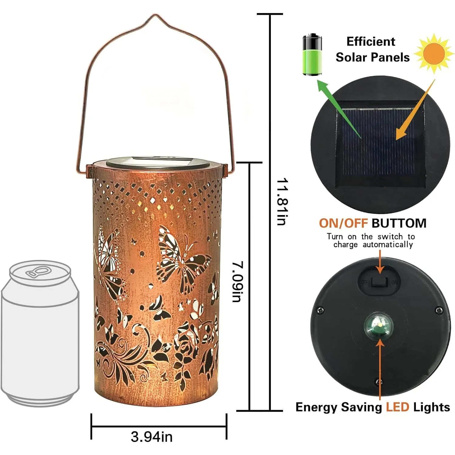 Solar Lanterns Outdoor Hanging Lantern Lights