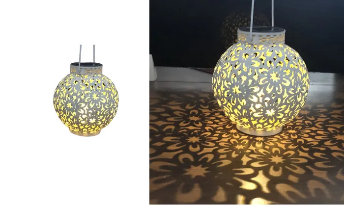 Solar Powered Outdoor Lantern