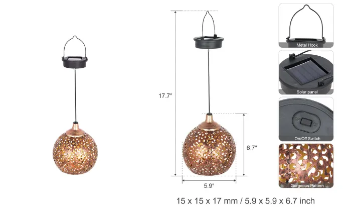 Spherical Solar Lamp
