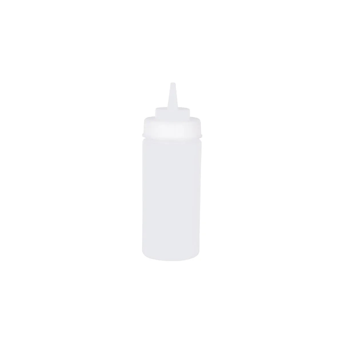 Squeeze Bottle Wide Mouth Clear 480ml
