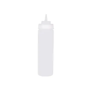 Squeeze Bottle Wide Mouth Clear 720ml