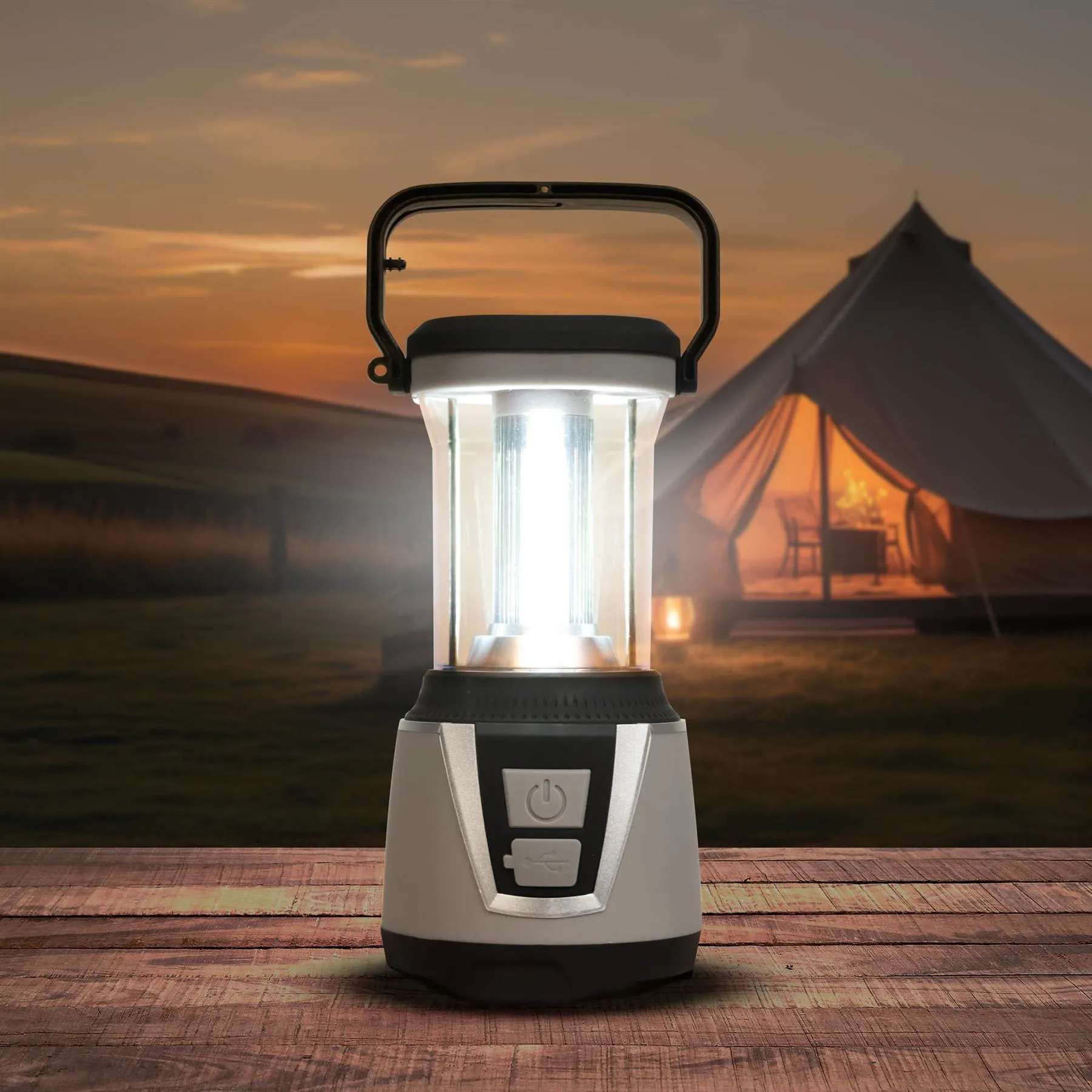 Streetwize 3W COB LED Rechargeable Camping Lantern