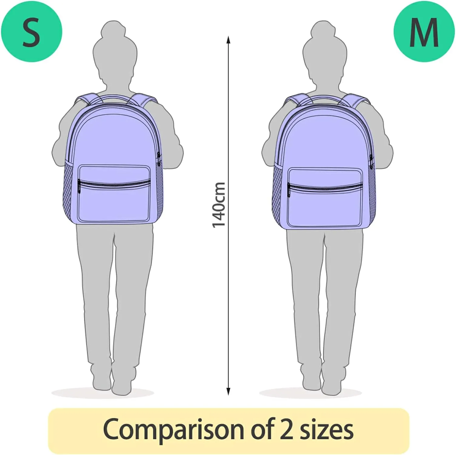 Student Backpack with Name Tag Slot Dog Paw Print Lightweight and Comfortable School Bag Laptop Backpack with Side Pocket