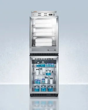 Summit PureTherm 24" Wide Blanket Warmer/Beverage Center - PHC61G-SCR610BLSTACK
