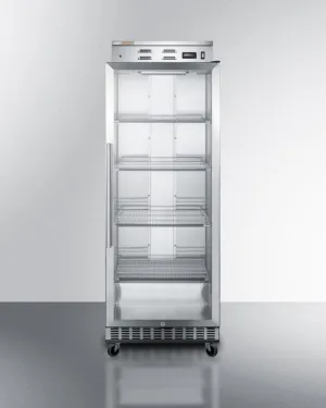 Summit PureTherm 24" Wide Single Chamber Blanket Warmer with Glass Door - PHC115G
