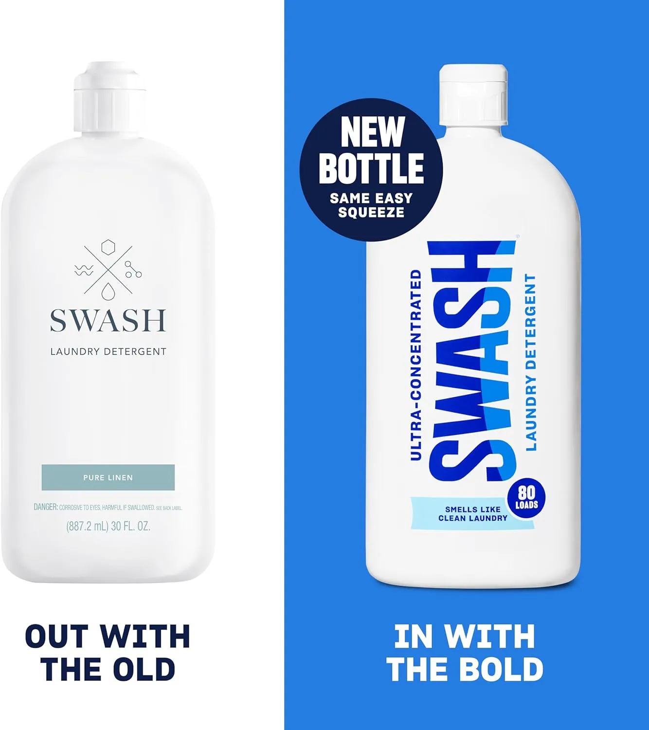 Swash Smells Like Nothing HE Ultra-Concentrated Liquid Laundry Detergent