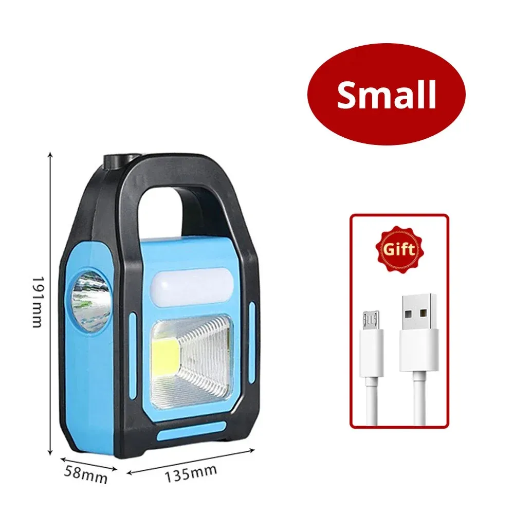 Taavita - Portable LED Camping Lantern with Power Bank & Solar Charging