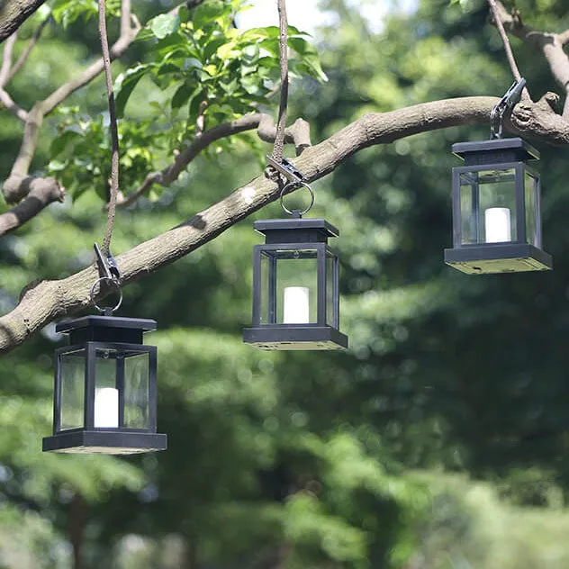 Taavita Solar Retro Candle Lantern LED Outdoor Light