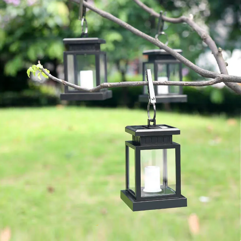 Taavita Solar Retro Candle Lantern LED Outdoor Light