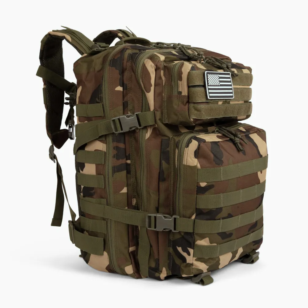 Tactical 45L Molle Rucksack Backpack | Military 3P Tactical Backpack