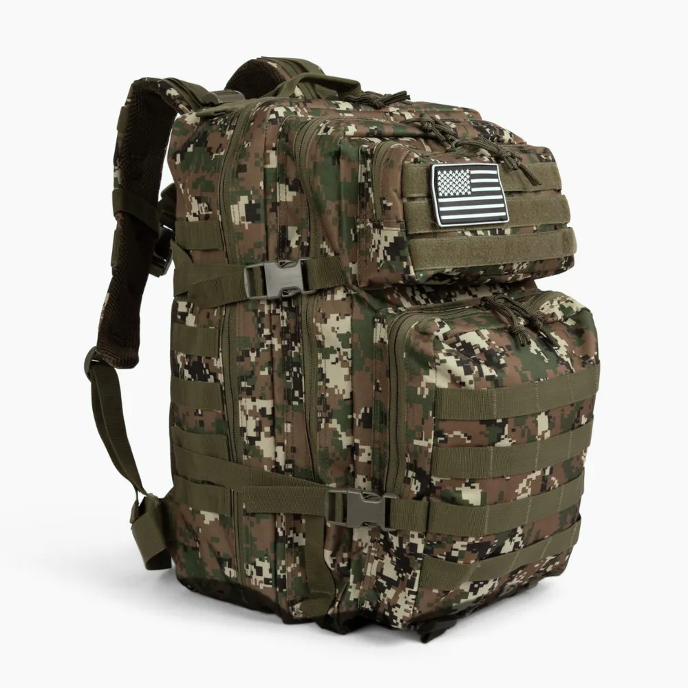 Tactical 45L Molle Rucksack Backpack | Military 3P Tactical Backpack