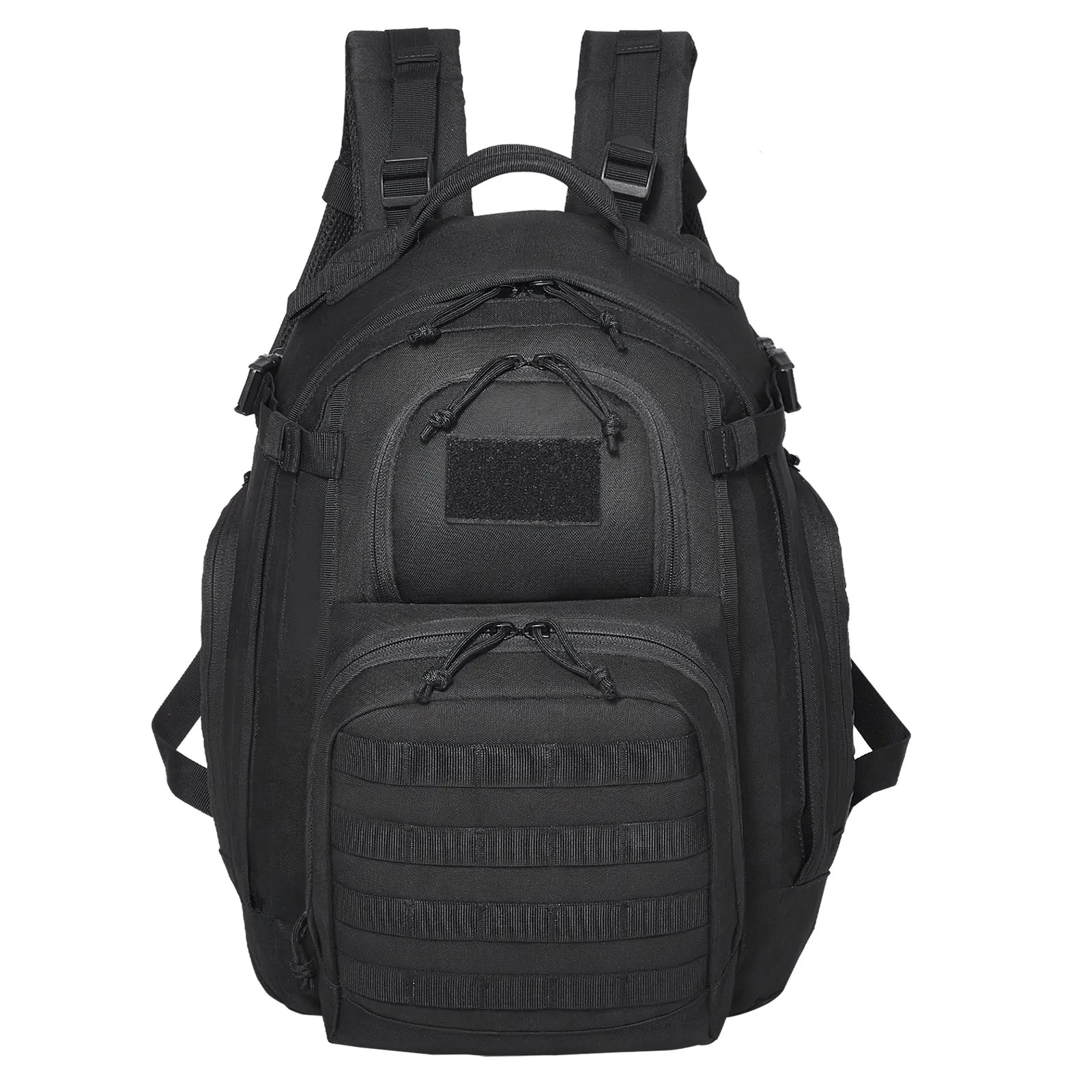 Tactical Backpack 25L Military Backpack with Molle Mode & Sponge Pad Black