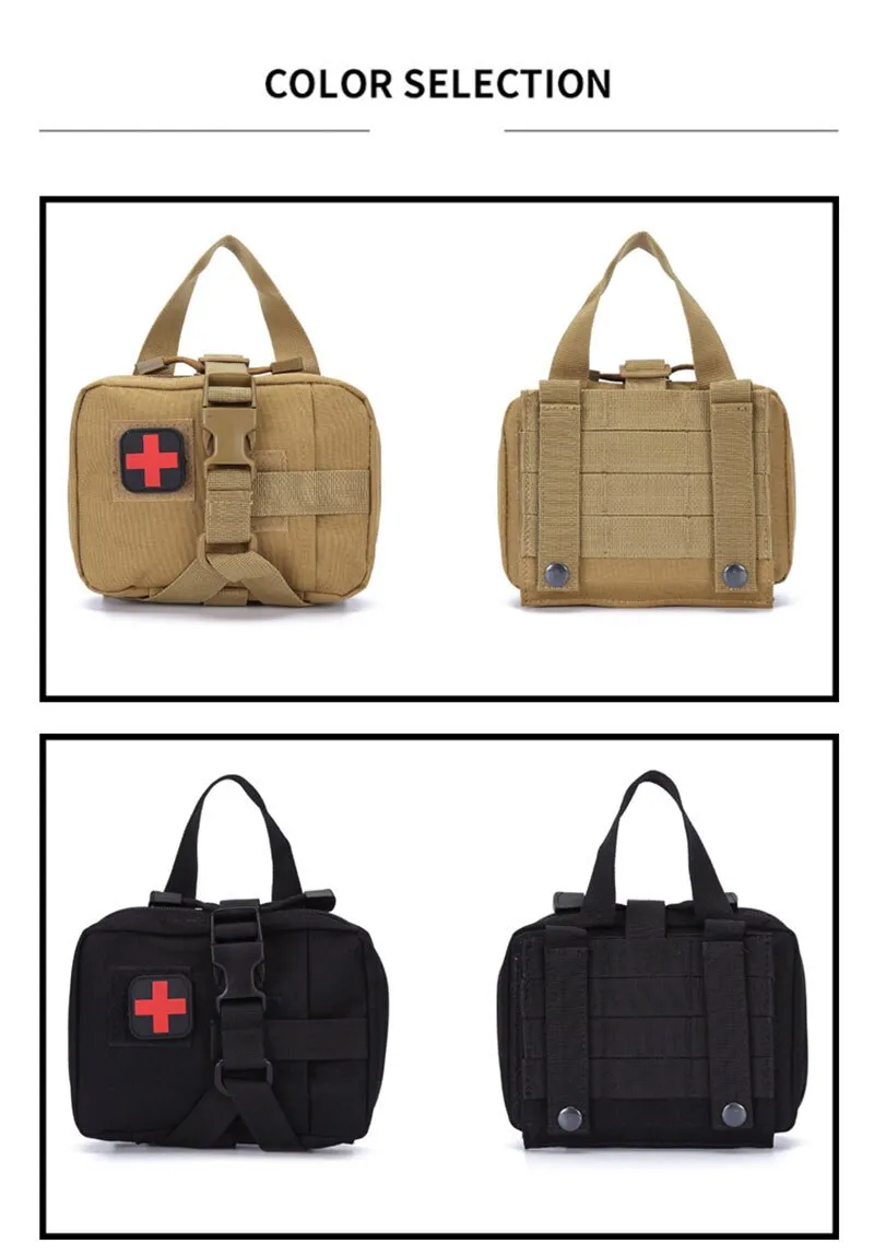 Tactical EMT Emergency Pouch Bag (Rip Away)