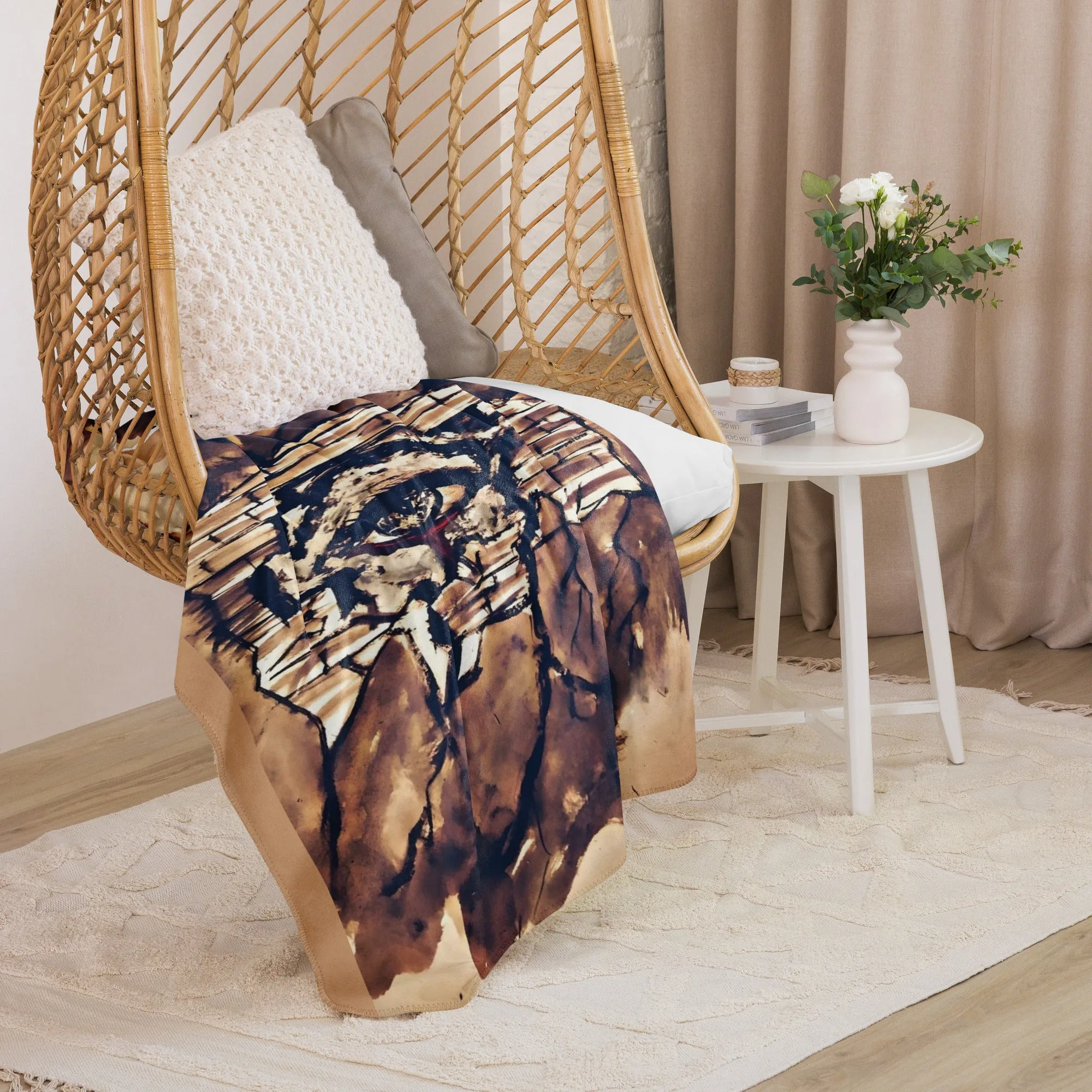 THE HIDDEN ONE Sherpa Blanket