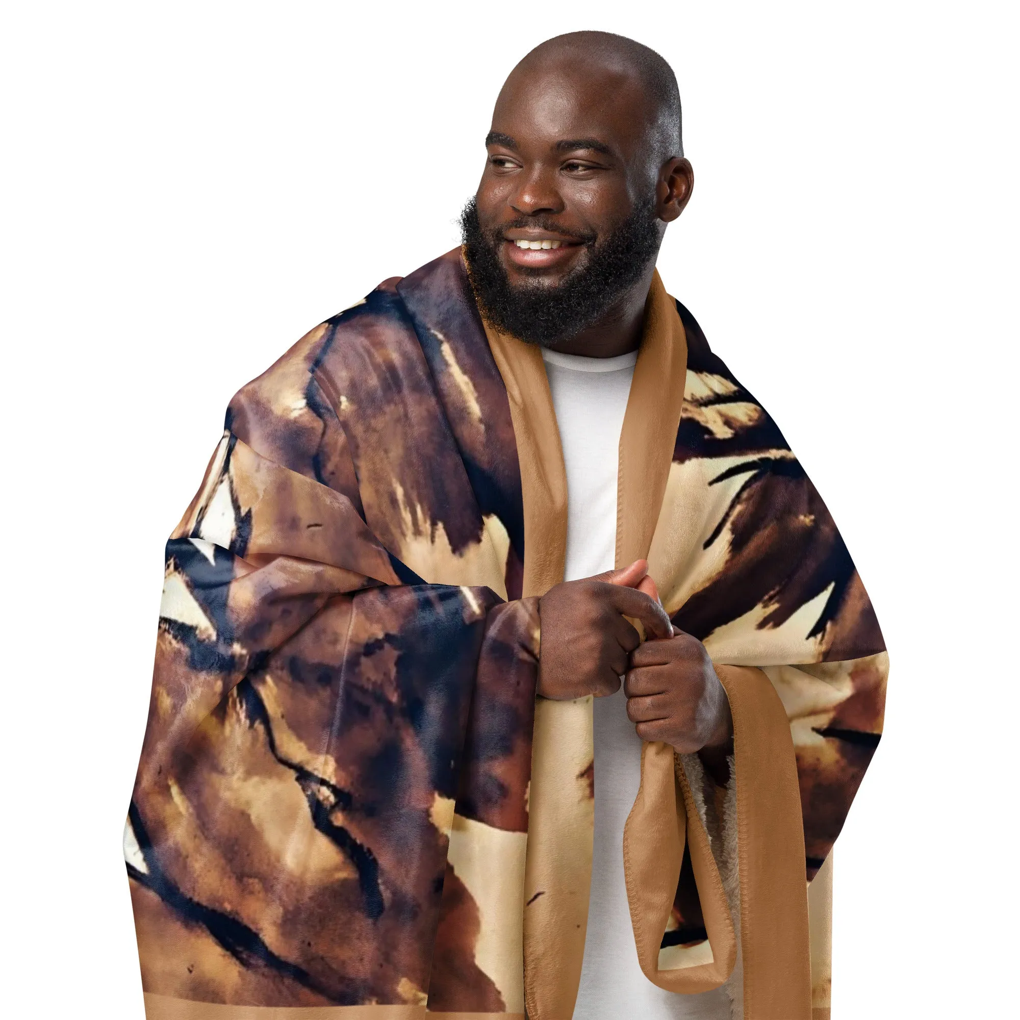 THE HIDDEN ONE Sherpa Blanket