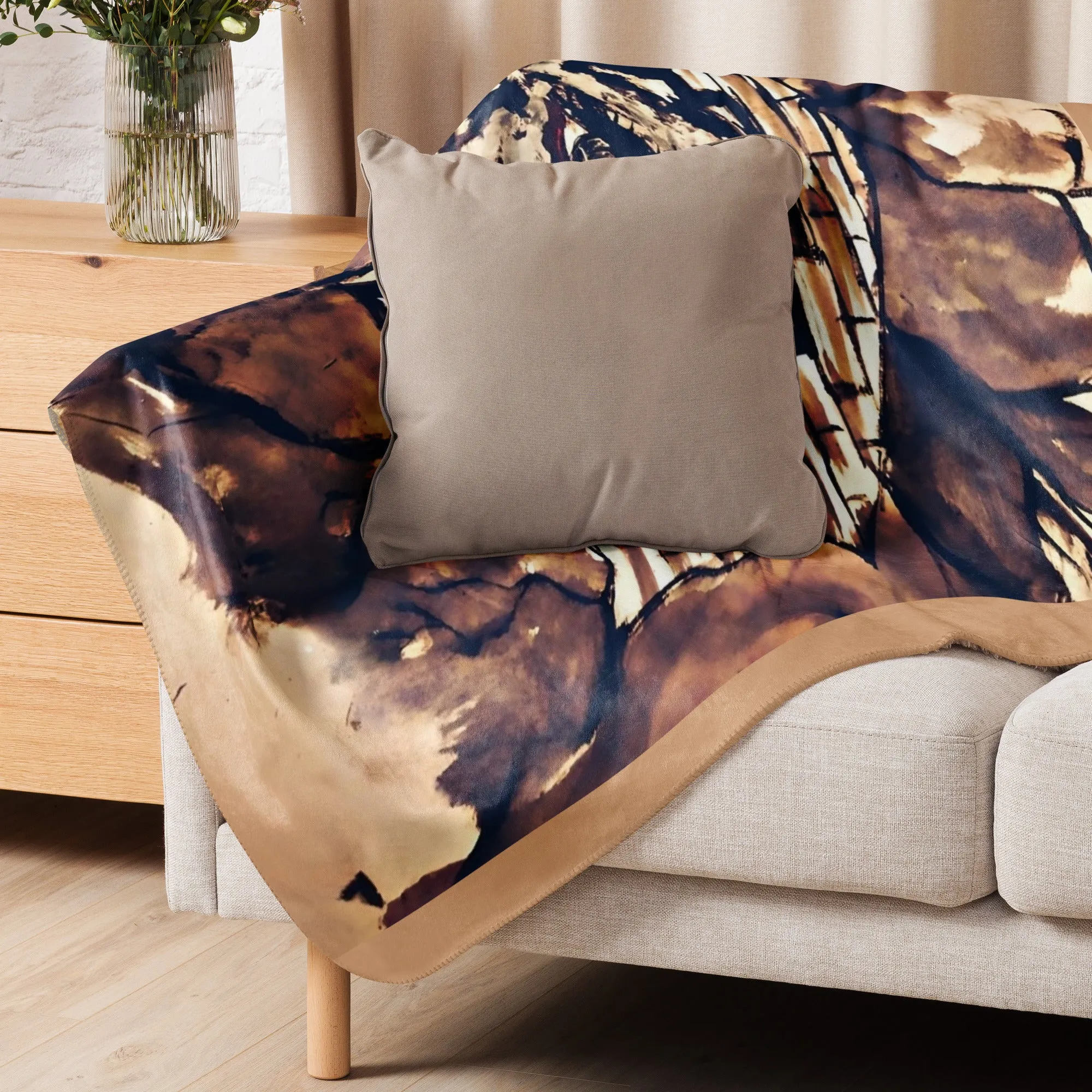 THE HIDDEN ONE Sherpa Blanket