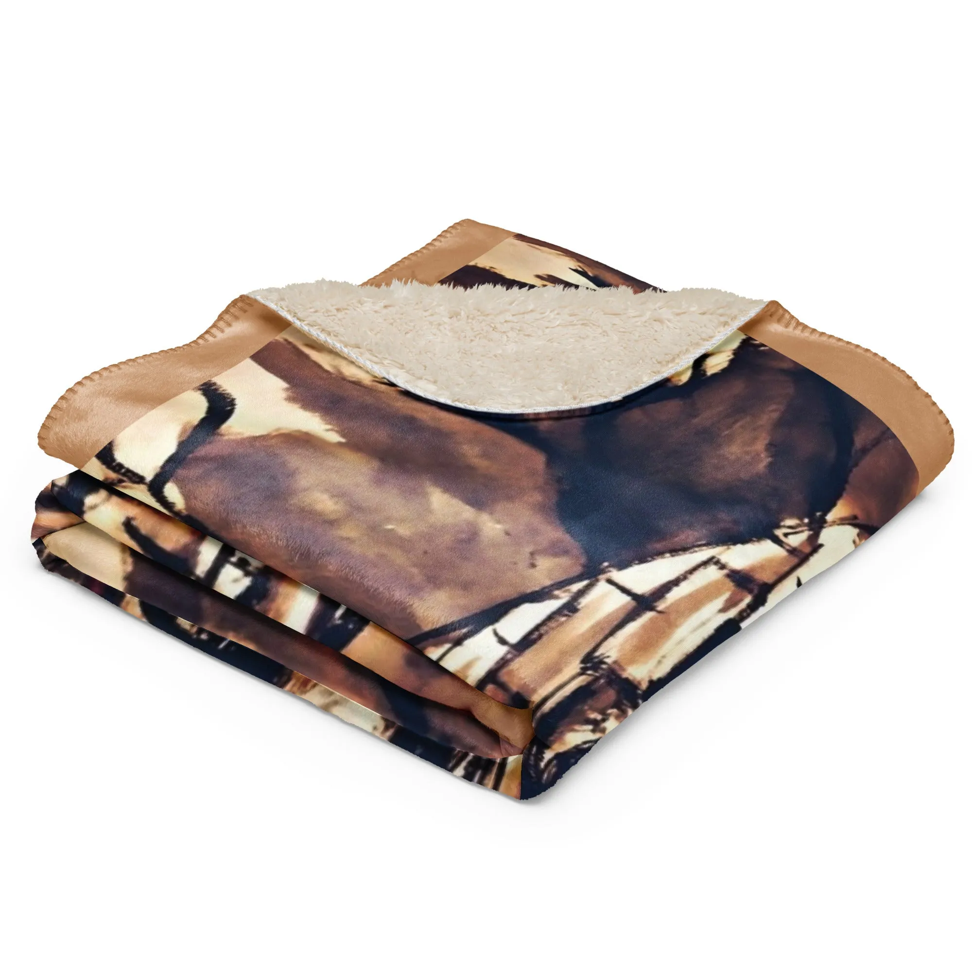 THE HIDDEN ONE Sherpa Blanket