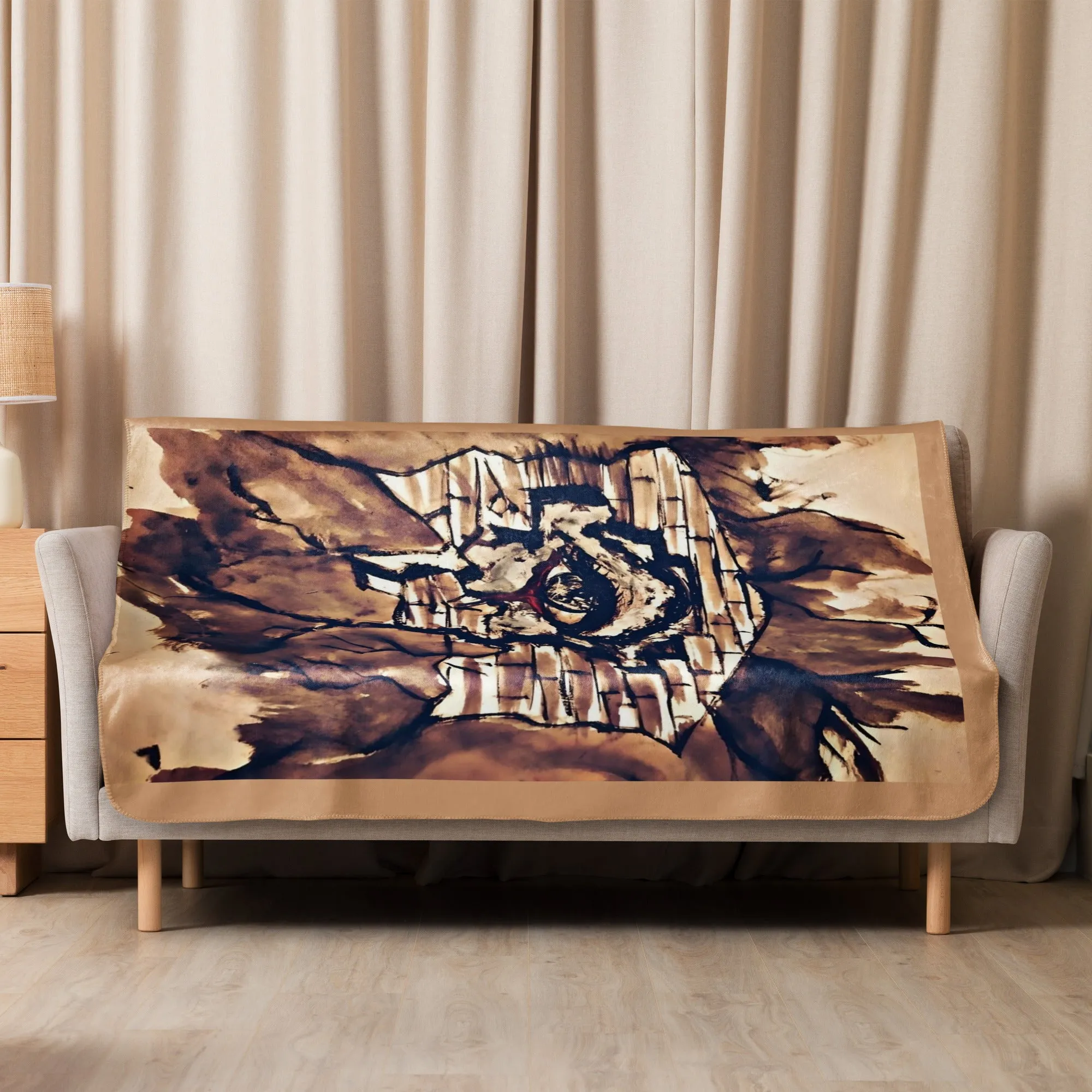 THE HIDDEN ONE Sherpa Blanket
