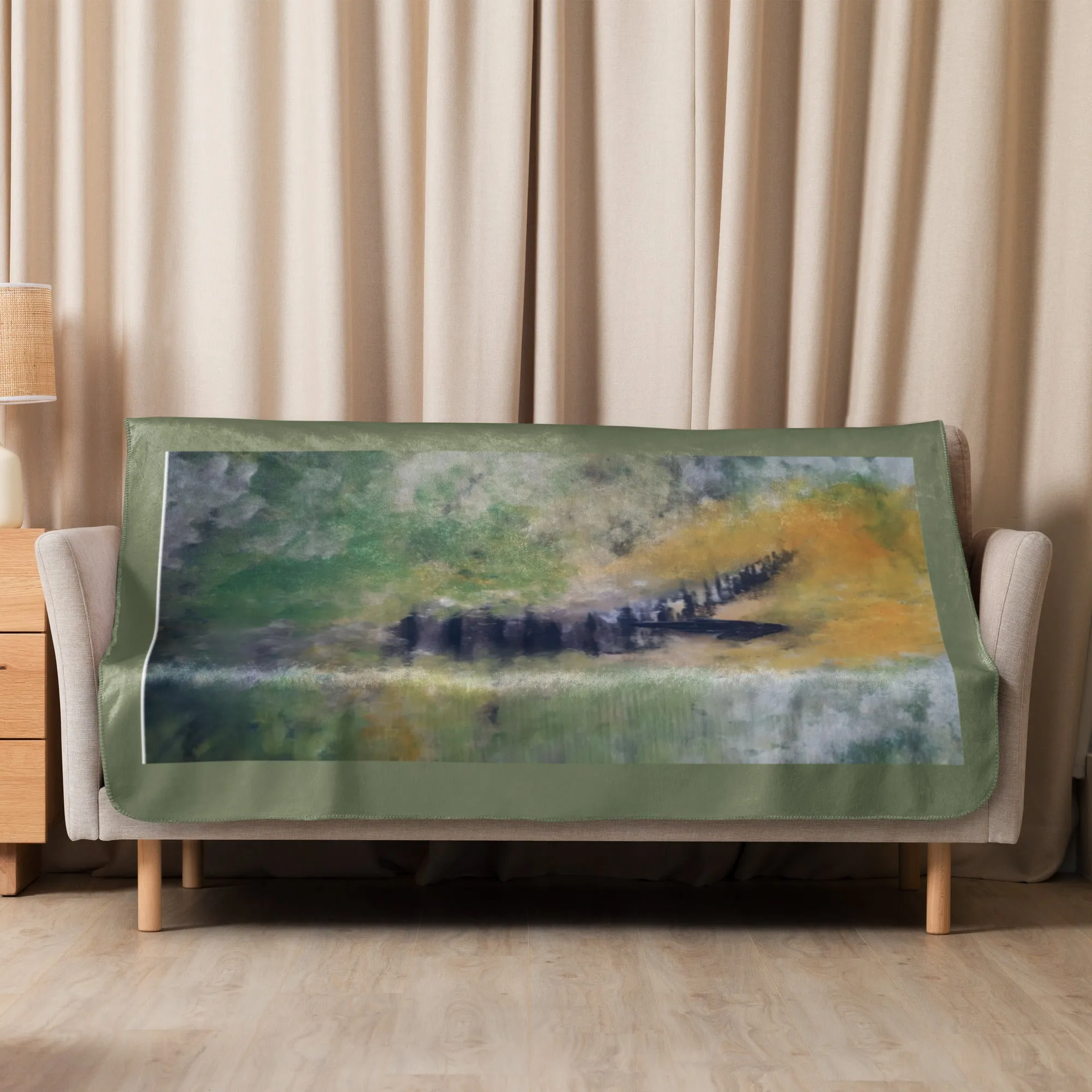THE JOURNEY Sherpa Blanket