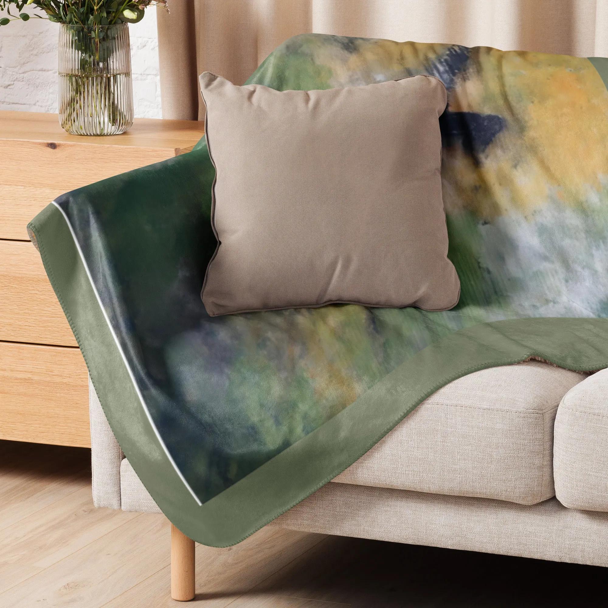 THE JOURNEY Sherpa Blanket