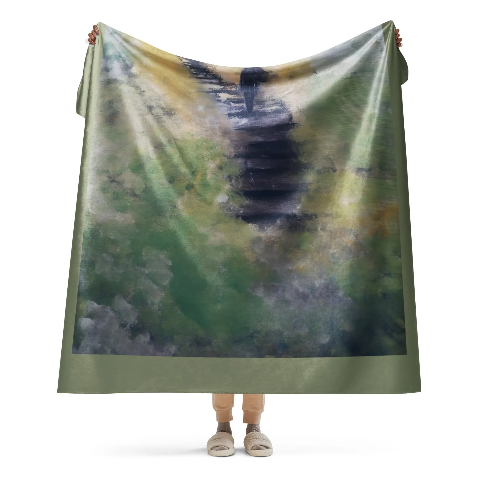 THE JOURNEY Sherpa Blanket