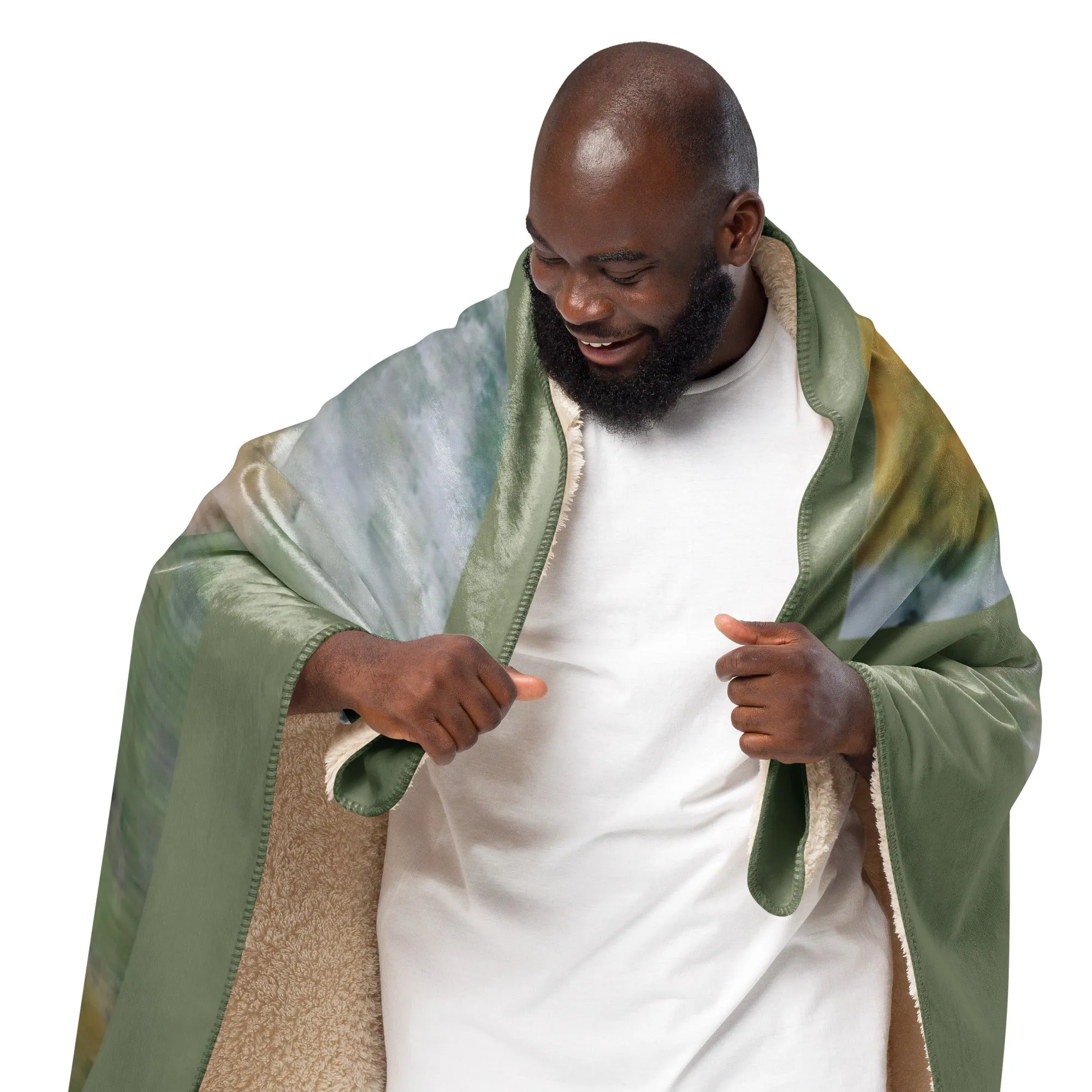 THE JOURNEY Sherpa Blanket