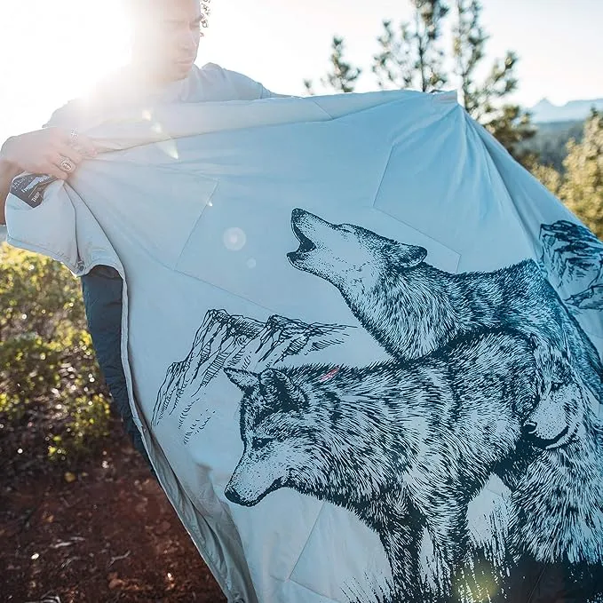Therm-a-Rest Argo Insulated Camping and Backpacking Blanket, Tomato