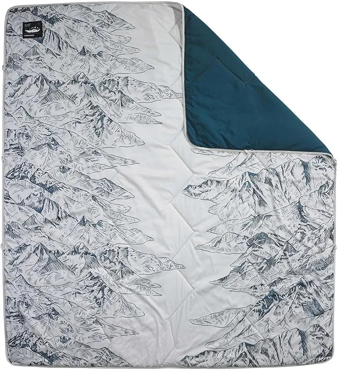 Therm-a-Rest Argo Insulated Camping and Backpacking Blanket, Valley View Print Full