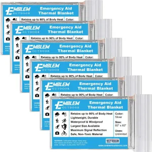 Thermal Emergency Blanket for Survival