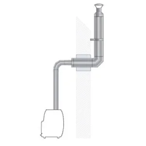 THRU-WALL CHIMNEY Set