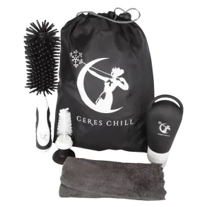 Travel Washbasin Bag by CERES CHILL - Disinfect Your Flanges, Chiller Parts, Bottles and More On-The-Go